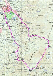 Mapa de la ruta
